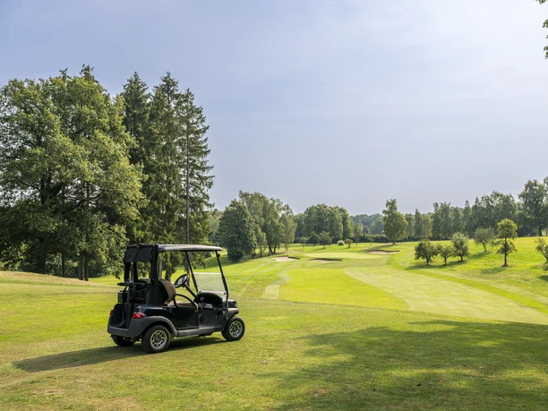 Hamburger Land- und Golf-Club Hittfeld Caddy bij de Hamburger Land- und Golfclub Hittfeld