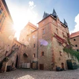 Innenhof der Burg Kriebstein