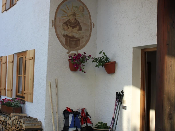 Ferienhaus Kofel Eingang