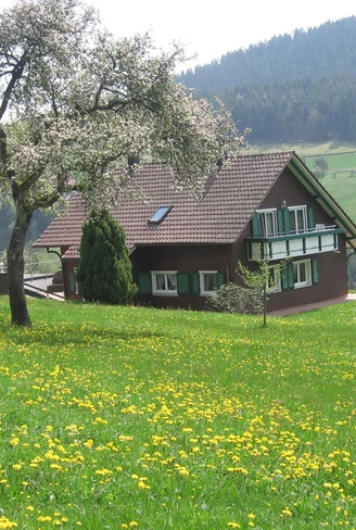 Hausansicht Ferienhaus Labbronnerhof