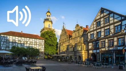 Audio 01 - Rinteln, Der Marktplatz und das Bürgerhaus Audio 01 - Rinteln, Der Marktplatz und das Bürgerhaus