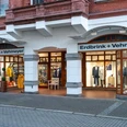 Außenansicht des Herrenmodegeschäfts Erdbrink & Vehmeyer