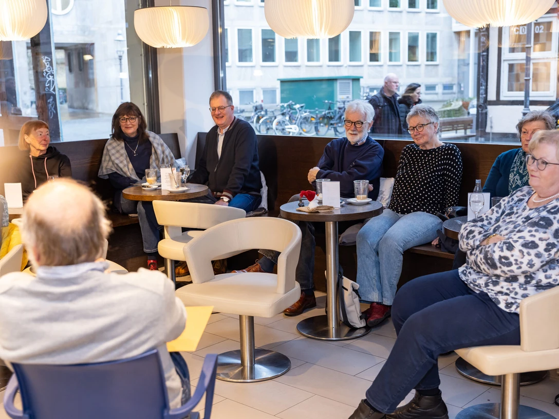Erzählcafé in der Touristinfo Braunschweig