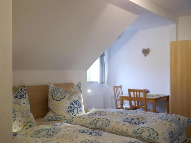 Schlafzimmer Fewo Bergblick