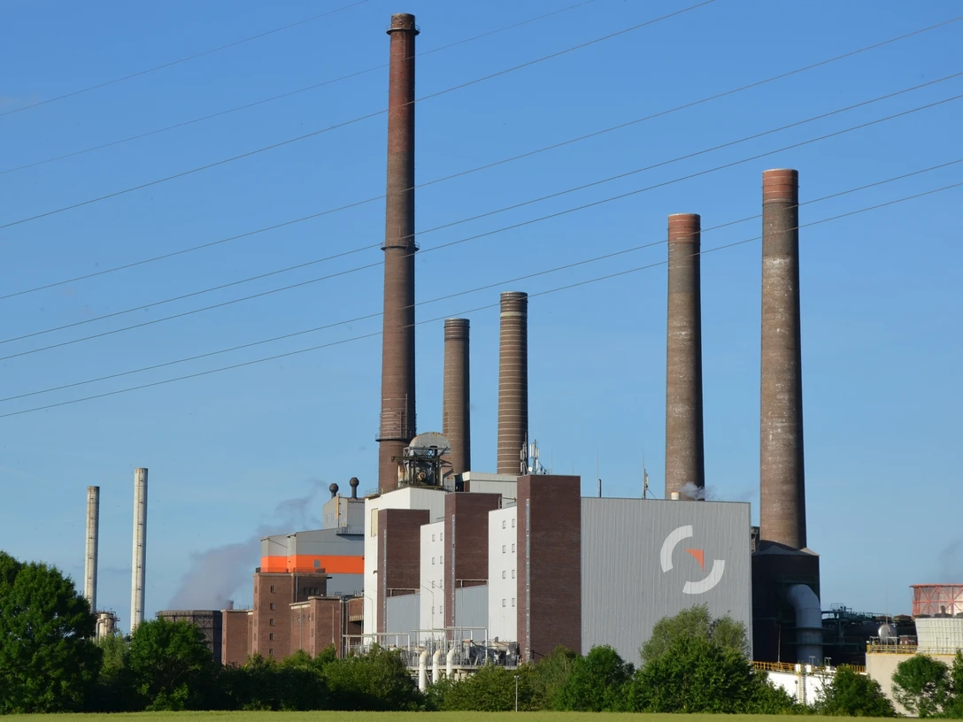 Ansicht auf das Hüttenwerk Salzgitter