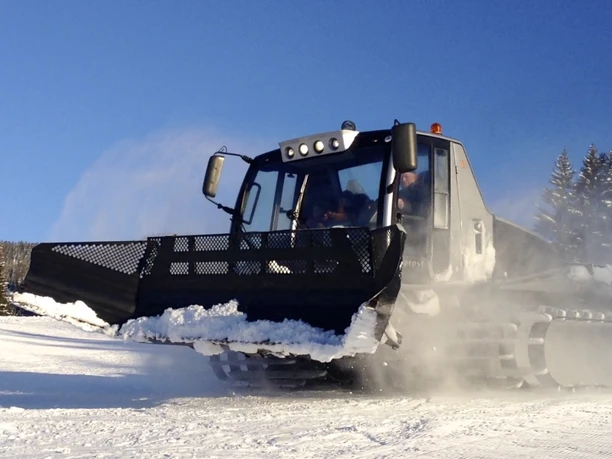 Kopilot im Pistenbully