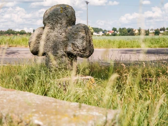 Spätmittelalterlicher Kreuzstein Boritz