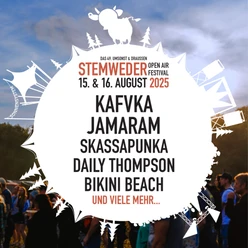 Stemweder Open Air 2025 Besucher beim Stemweder Open Air 2025, ein Musikfestival mit diversen Bands und einer lebhaften Atmosphäre.