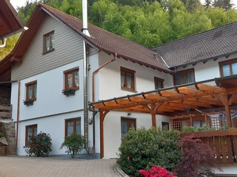 Ferienwohnung mit großer Terrasse im EG