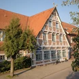 Hotel und Restaurant im modernen Fachwerkhaus