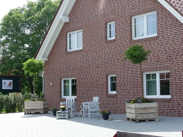 Außenansicht Ferienwohnungen Obsthof Matthies in Jork-Borstel