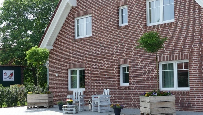 Außenansicht Ferienwohnungen Obsthof Matthies in Jork-Borstel