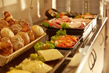 Frühstücksbuffet im H+Hotel Stade Herzog Widukind