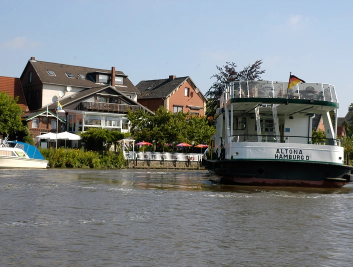 Gasthaus zur Post direkt an der Este