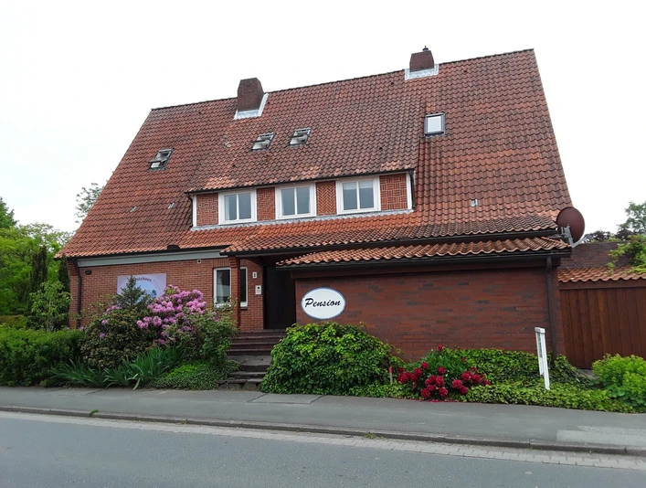 Außenansicht Gästehaus am Alten Hafen Jork