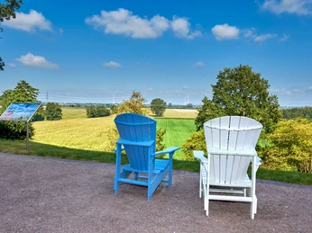 Gartenterasse im Schloss Agathenburg