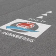 Asphaltdruck Logo Elbe-Radwanderbus