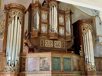 Arp-Schnitger-Orgel in der St. Martini et Nicolai Kirche in Steinkirchen