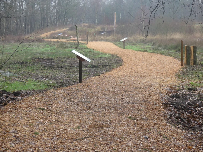 Weg Torfstichpfad Mulsum