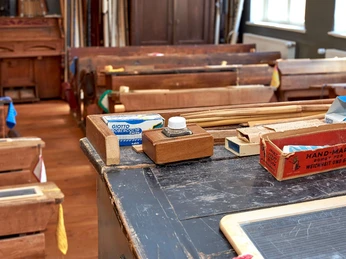 Detail Klassenzimmer Heimat- und Schulmuseum Himmelpforten