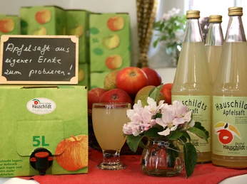Frischer Apfelsaft vom Obsthof Hauschildt Jork