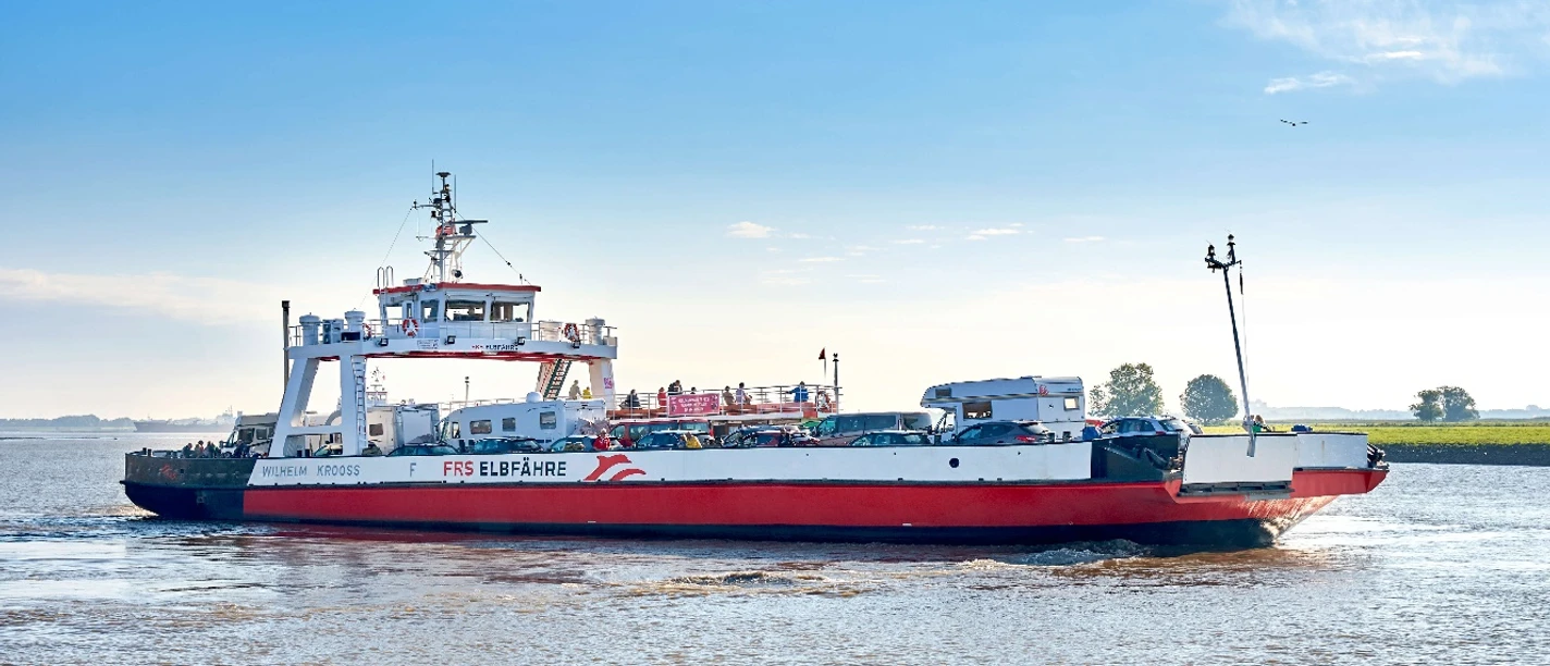 Elbfähre Wischhafen - Glückstadt