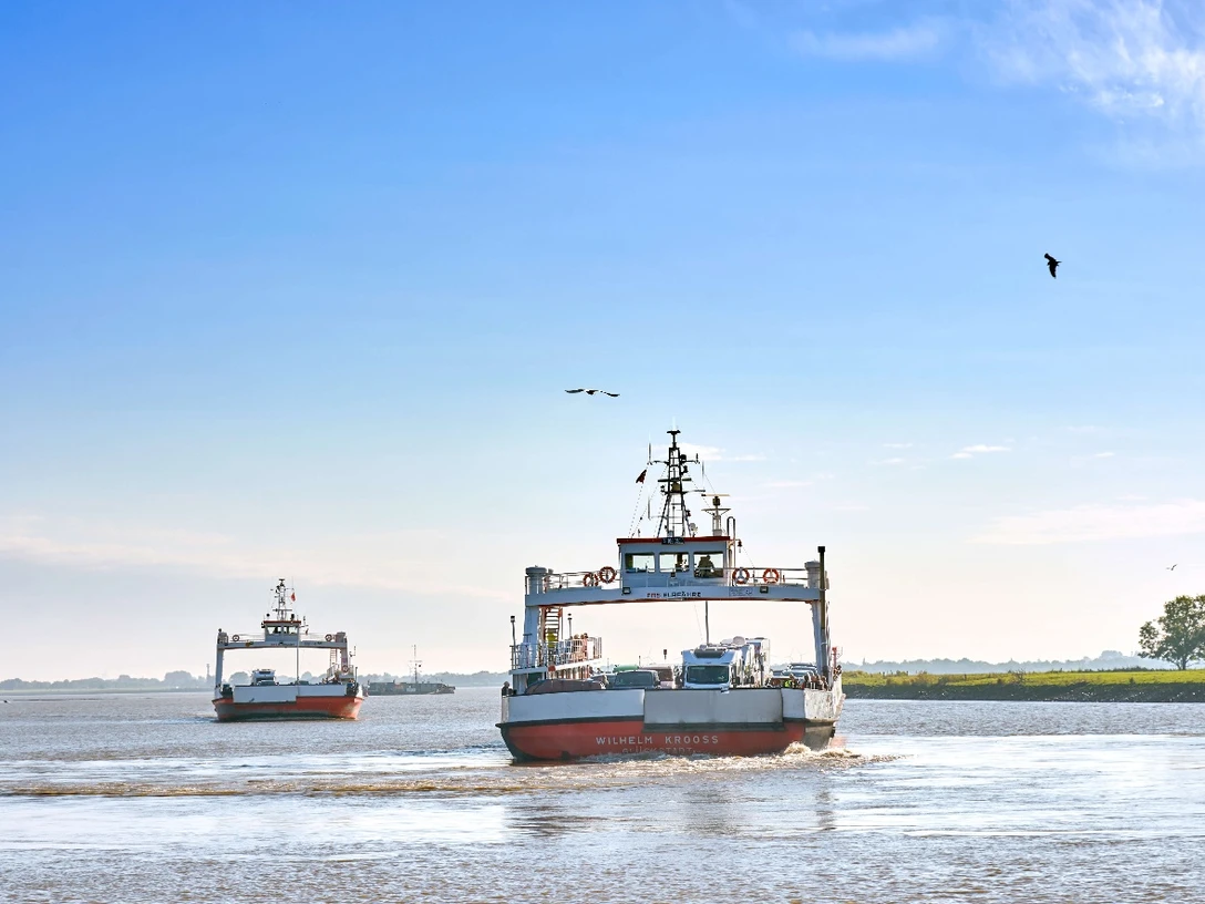 Elbfähre Wischhafen - Glückstadt