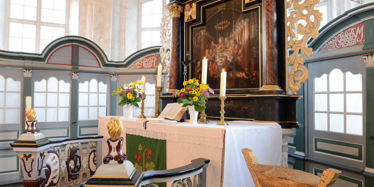 Innenansicht St. Dionysius-Kirche Hamelwörden