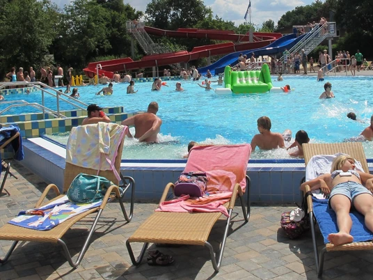 Erholung im Freibad von Harsefeld