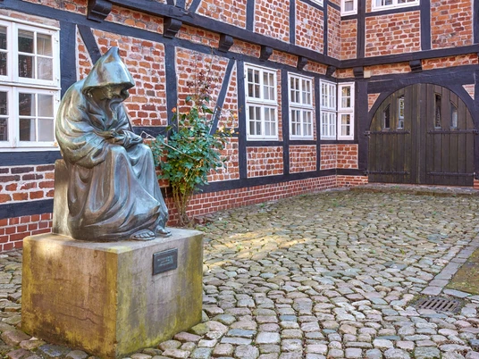 Franziskaner Mönch im St. Johanniskloster Stade