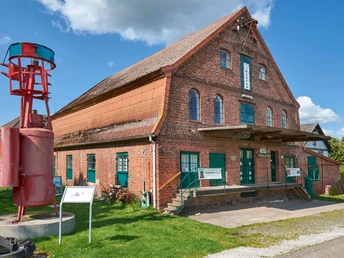 Außenansicht Kehdinger Küstenschiffahrt-Museum in Wischhafen