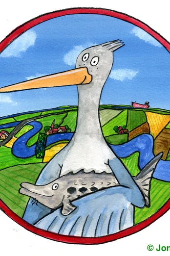 Reiher Ralf und Stör Stups