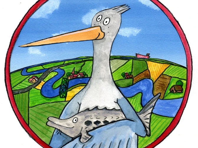 Reiher Ralf und Stör Stups