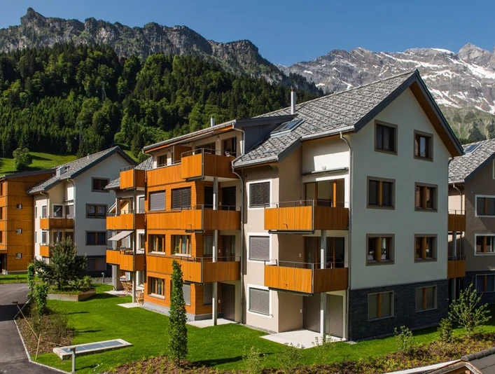 Aussenansicht im Sommer - Titlis Resort sommer, engelberg, titlis-resort, zentralschweiz