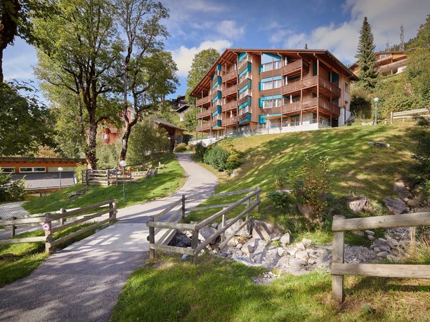 Exterior view in summer - Reka Holiday Village Hasliberg hasliberg, reka-holiday-village, bernese-oberland