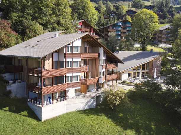 Aussenansicht im Sommer - Reka-Feriendorf Hasliberg berner-oberland, reka-feriendorf, hasliberg