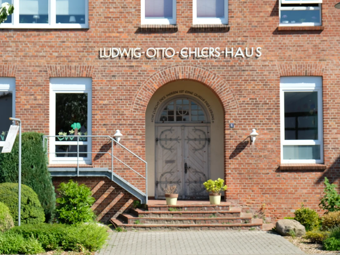Der Eingang zum Ludwig-Otto-Ehlers-Haus Der Eingang zum Ludwig-Otto-Ehlers-Haus
