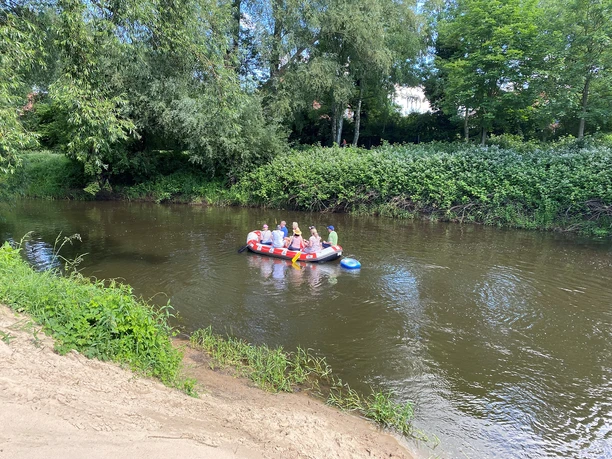 Schlauchboot-Tour