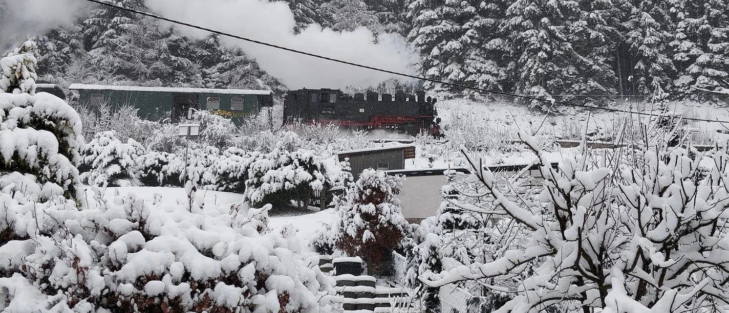 Blick von Unterkunft aus