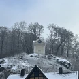 Glockenturm Zorge bei Schnee