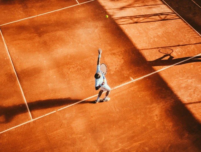 Tennis spielen auf Juist