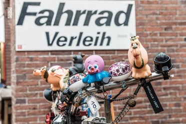 Fahrradverleih Heikes Fahrrad auf Juist