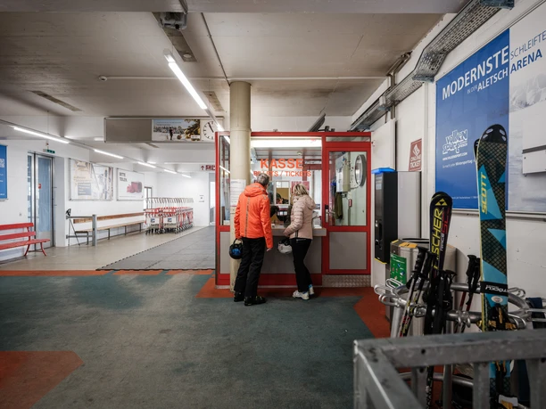 Verkaufsstelle Fiescheralp Bergstation