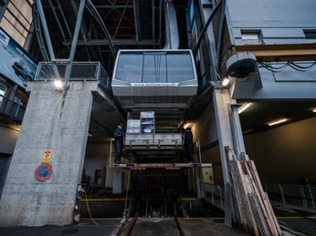 Güterverlad Bettmeralp Talstation