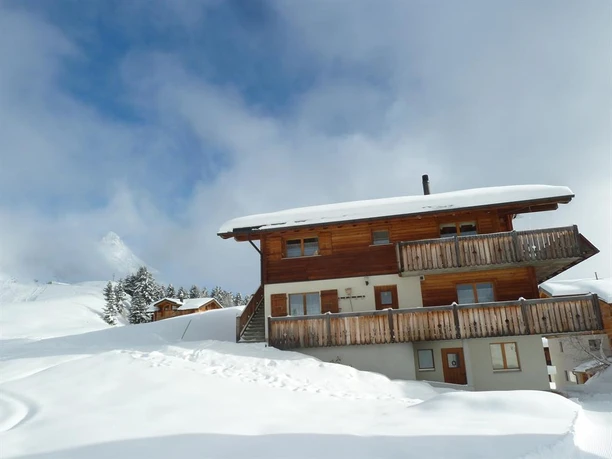 Abusitz Westansicht Winter
