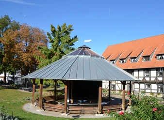 Gradierpavillon im Rosengarten Salzgitter-Bad