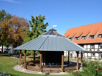Gradierpavillon im Rosengarten Salzgitter-Bad