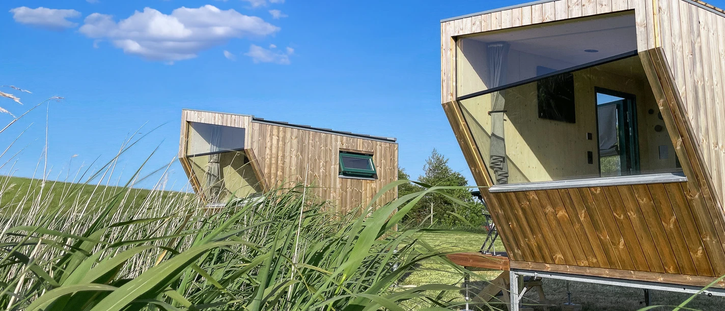 Green Tiny Sleep Spaces Cuxhaven Altenbruch Groene Slaapruimtes Cuxhaven Altenbruch