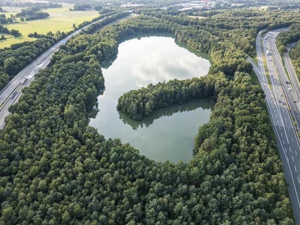 Naturschutzgebiet Horster Moorsee Naturschutzgebiet Horster Moorsee aus der Vogelperspektive