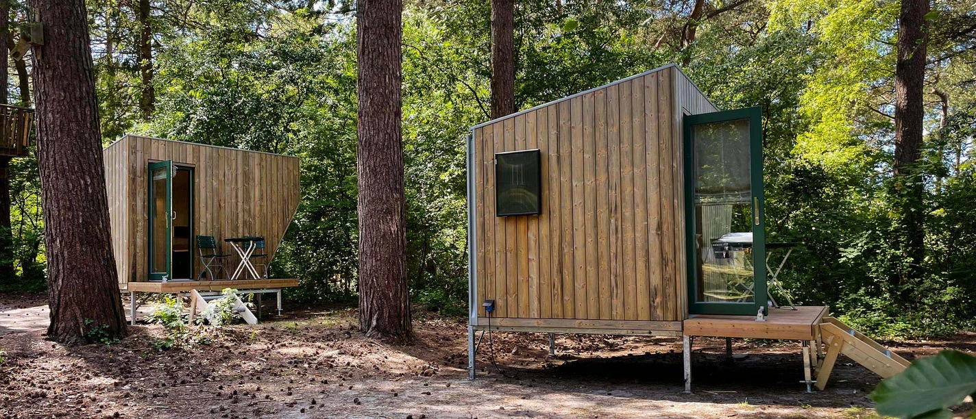 Green Tiny Sleep Spaces Cuxhaven Wernerwald Groene Slaapruimtes Cuxhaven Wernerwald